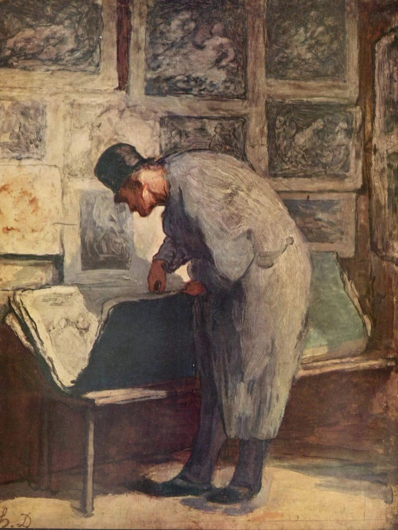 The Print Collector - Honoré Daumier
