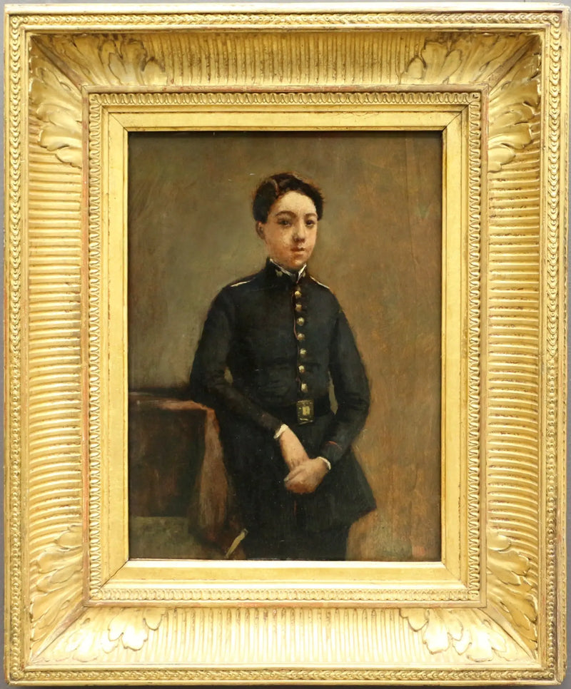 The Schoolboy - Jean-Baptiste Camille Corot