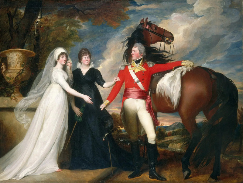 Colonel William Fitch and his sisters Sarah and Ann Fitch - John Singleton Copley