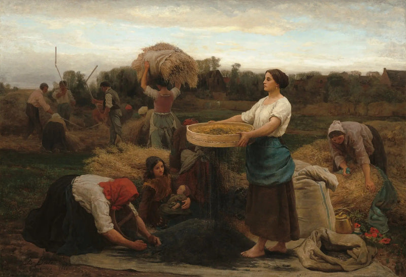 The Rapeseed - Jules Breton
