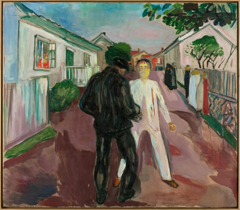 The Fight - Edvard Munch
