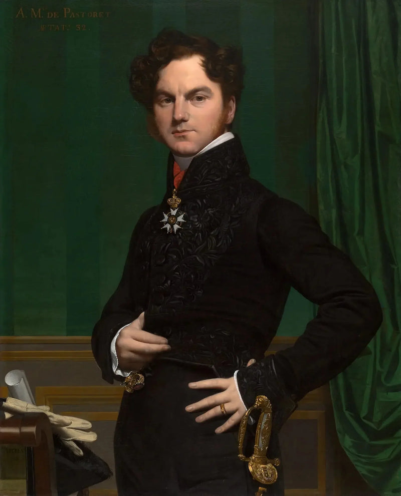 Count Amédée-David de Pastoret - Jean-Auguste-Dominique Ingres