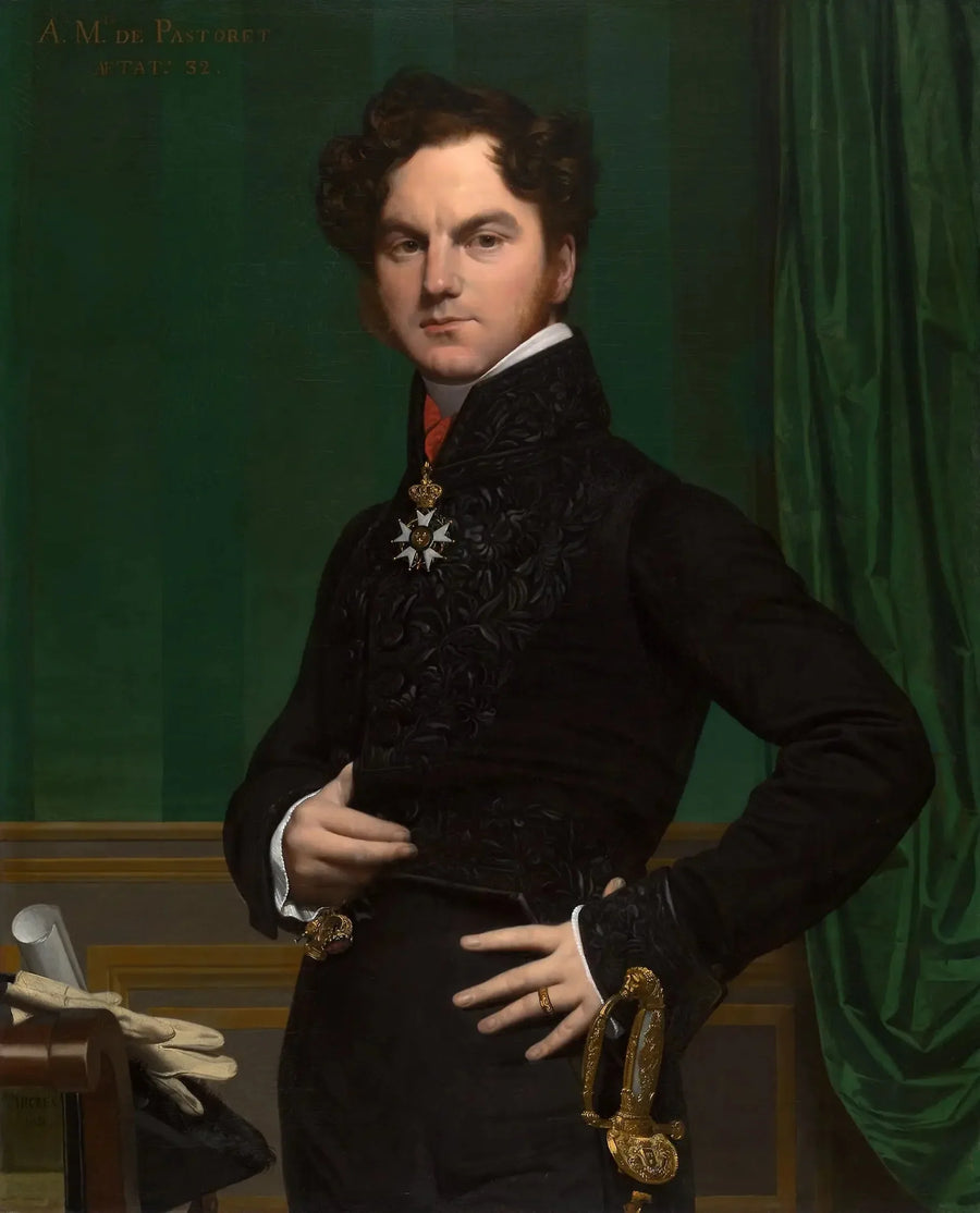 Count Amédée-David de Pastoret - Jean-Auguste-Dominique Ingres