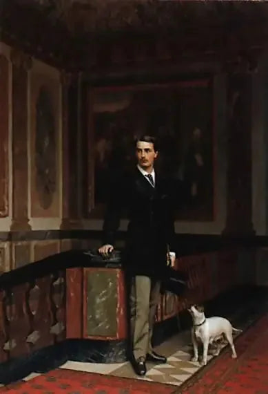 The Count of La Rochefoucauld and Duke of Doudeauville - Jean-Léon Gérôme