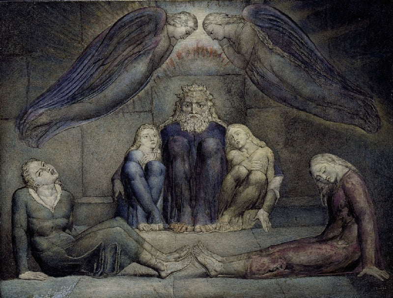 Le comte Ugolino et ses fils en prison - William Blake - Alpha Reproduction