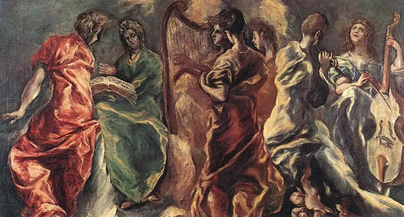The Concert of the Angels - El Greco
