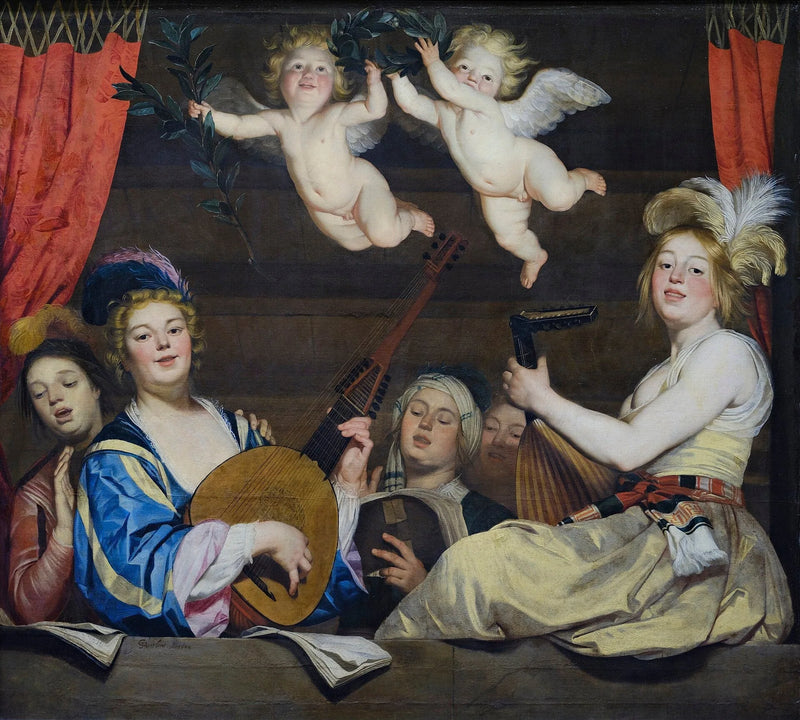 The Concert - Gerrit van Honthorst