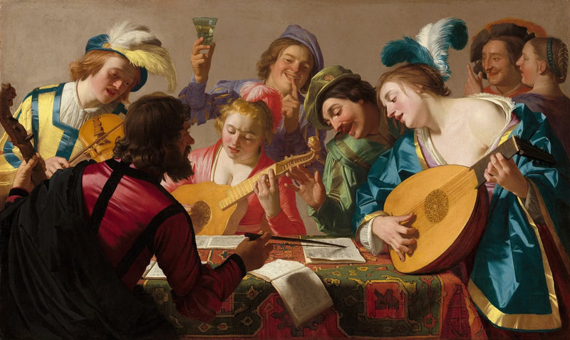 The Concert - Gerrit van Honthorst
