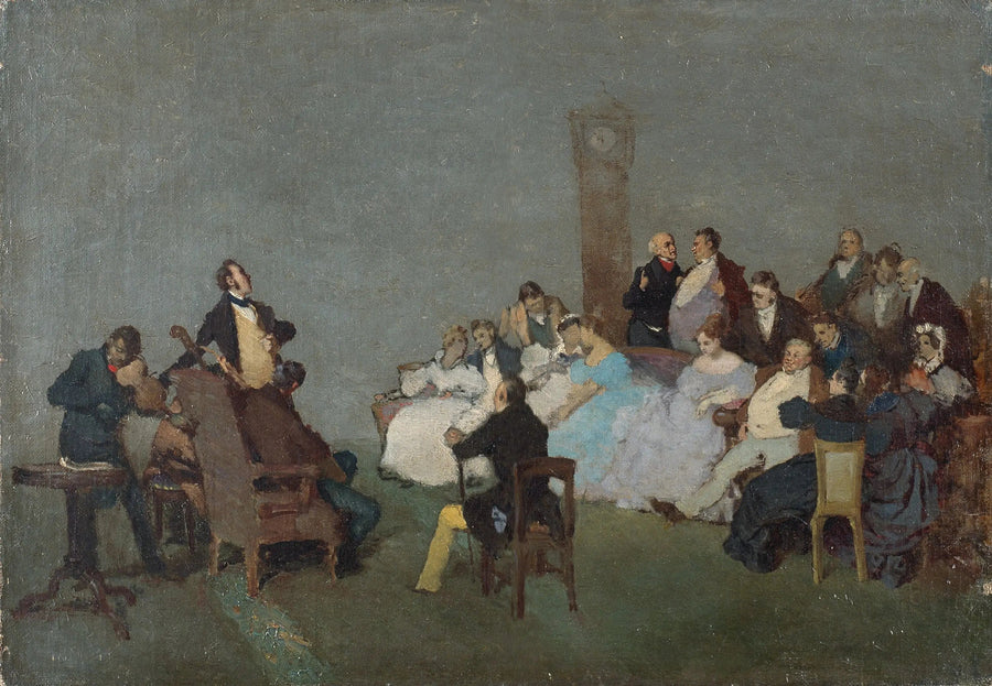 The Concert - Jean-Baptiste Camille Corot