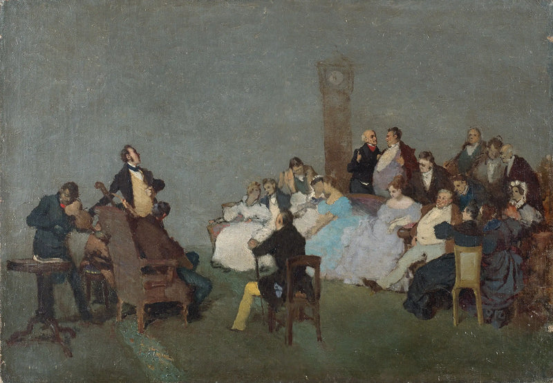 The Concert - Jean-Baptiste Camille Corot