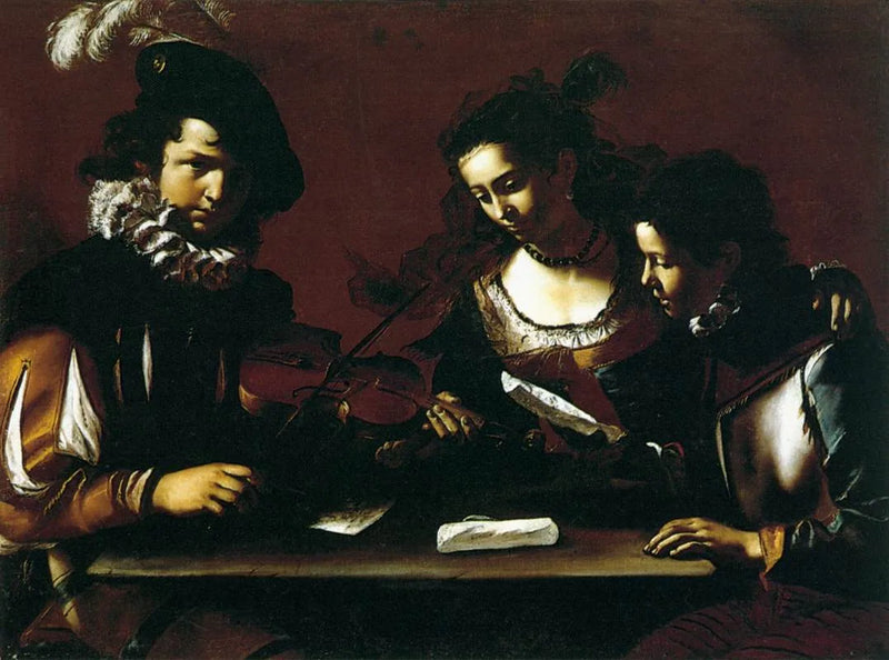 The concert - Mattia Preti