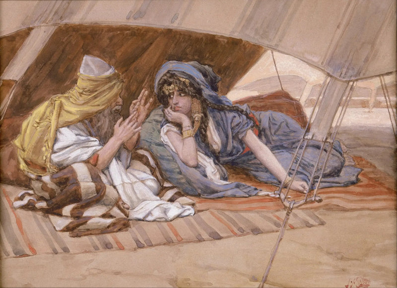 The Advice of Abram to Sarai - James Tissot