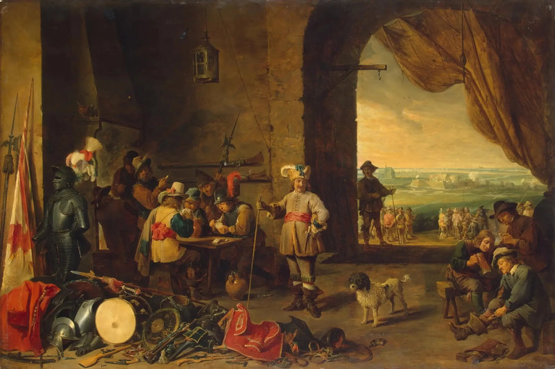 The Guardhouse - David Teniers the Younger