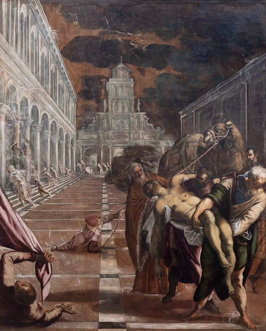 The body of Saint Mark brought back to Venice - Jacopo Tintoretto