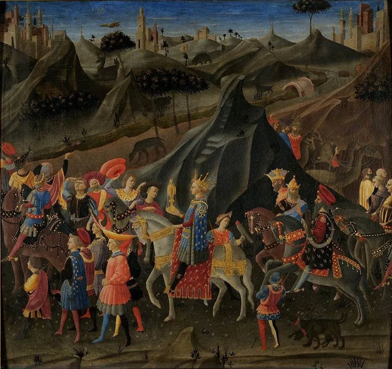 The Procession of the Magi - Zanobi Strozzi