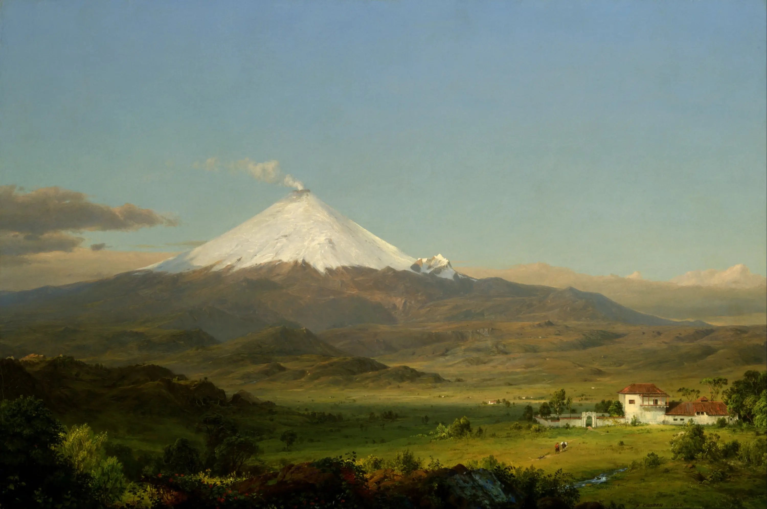 Le Cotopaxi - Frederic Edwin Church - Alpha Reproduction