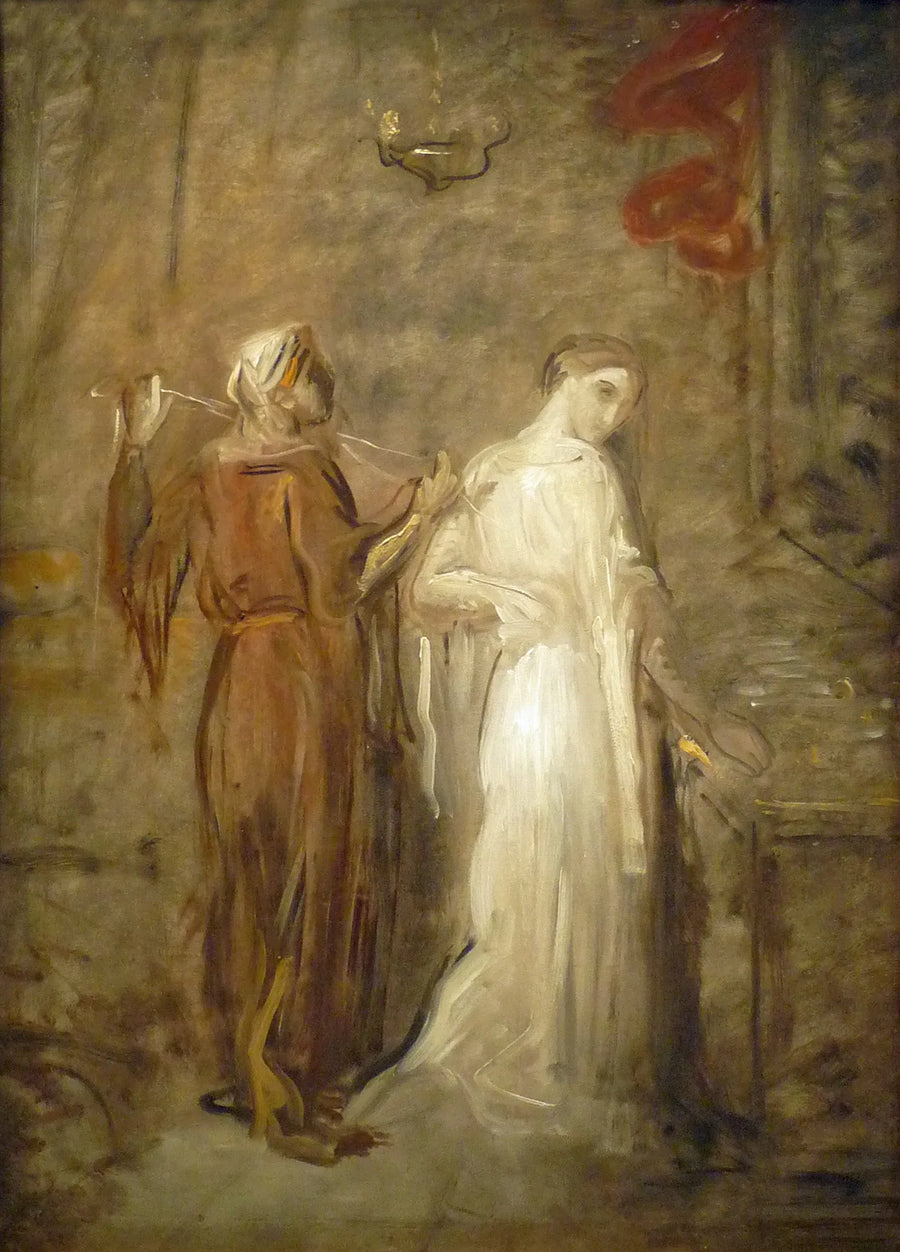 Desdemona's Bedtime - Théodore Chassériau