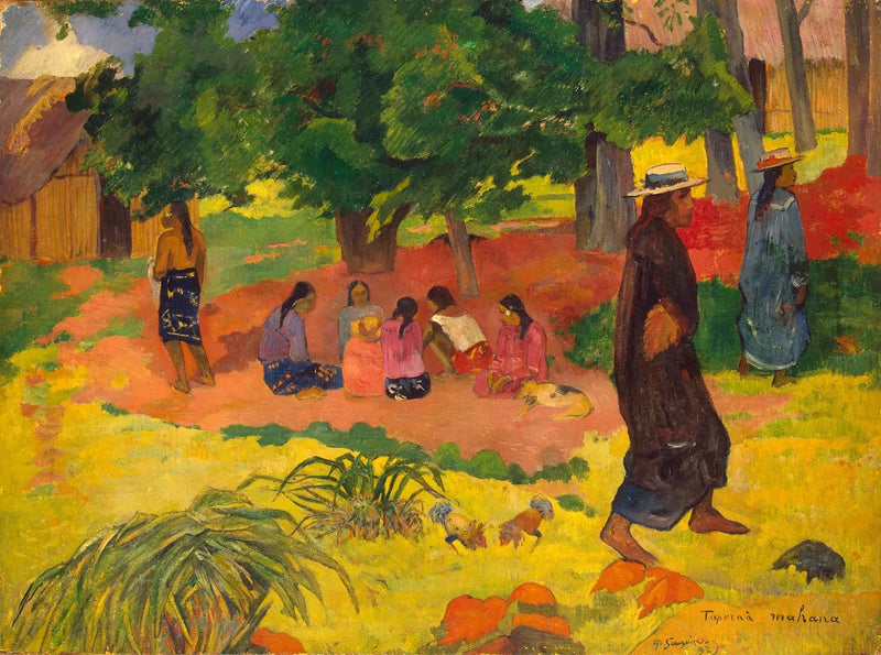 The Sunset - Paul Gauguin