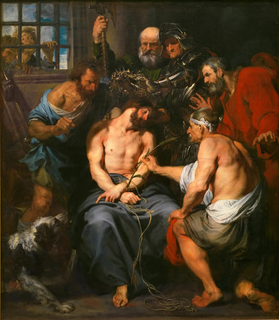 The Crowning with Thorns - Antoine van Dyck
