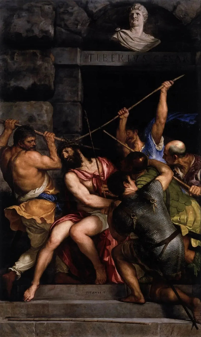 The Crowning with Thorns - Titian