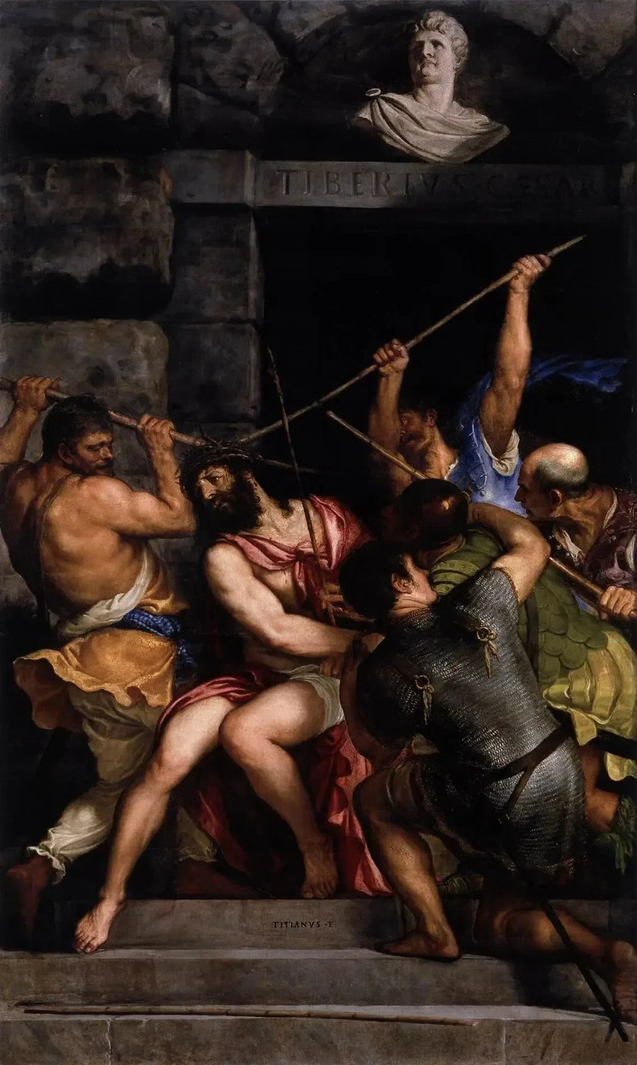 The Crowning with Thorns - Titian