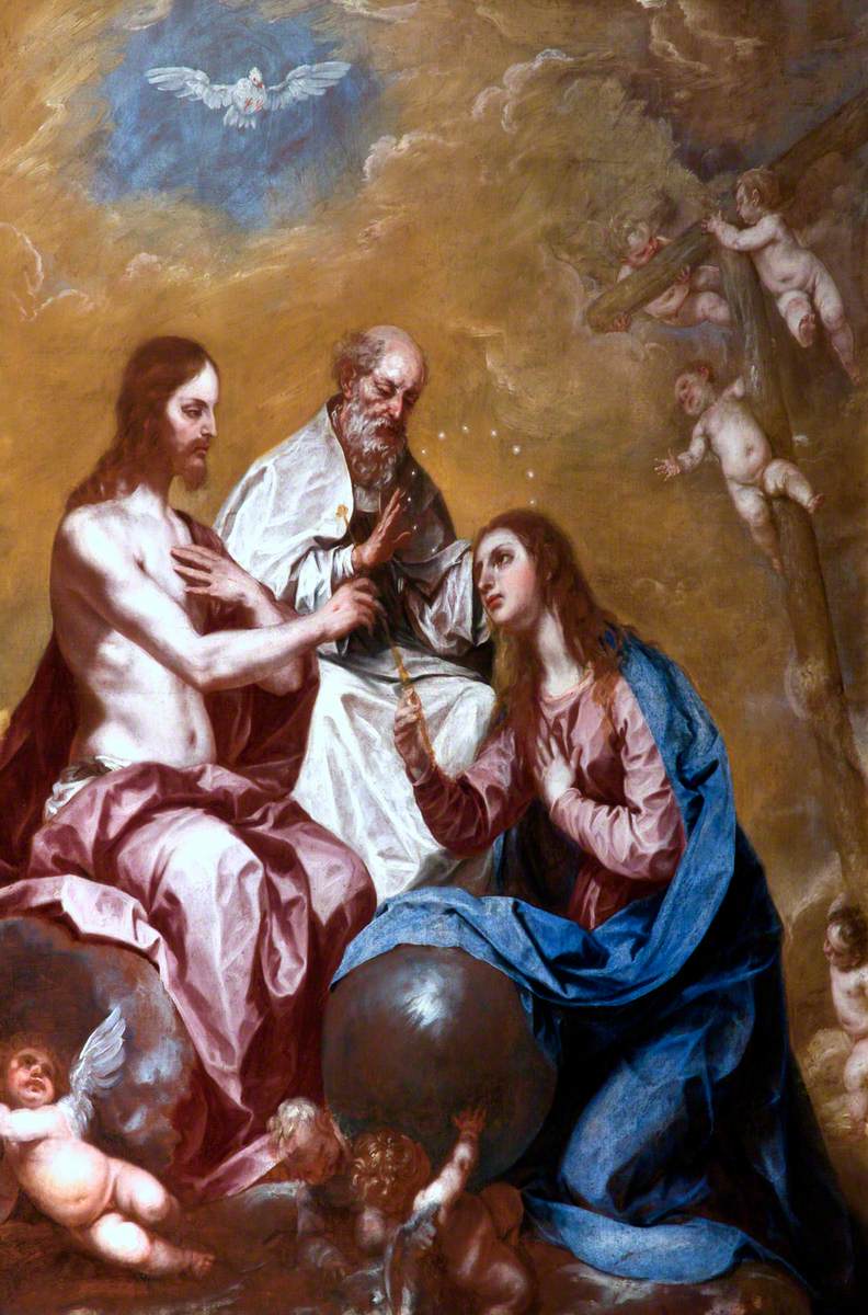 The Coronation of the Virgin - Alonso Cano
