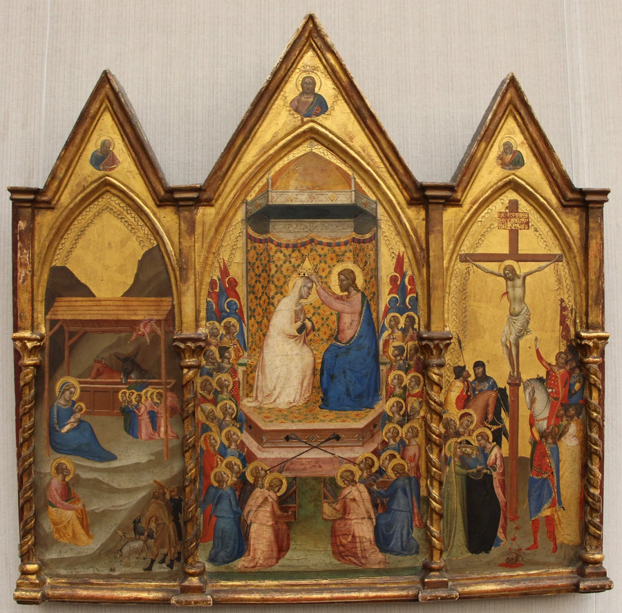 The Coronation of the Virgin - Bernardo Daddi