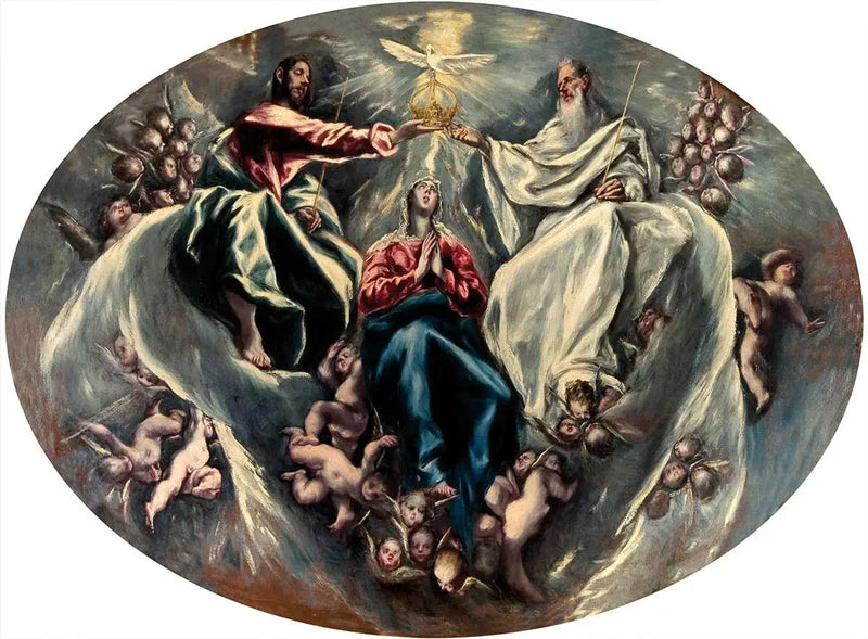 The Coronation of the Virgin - El Greco