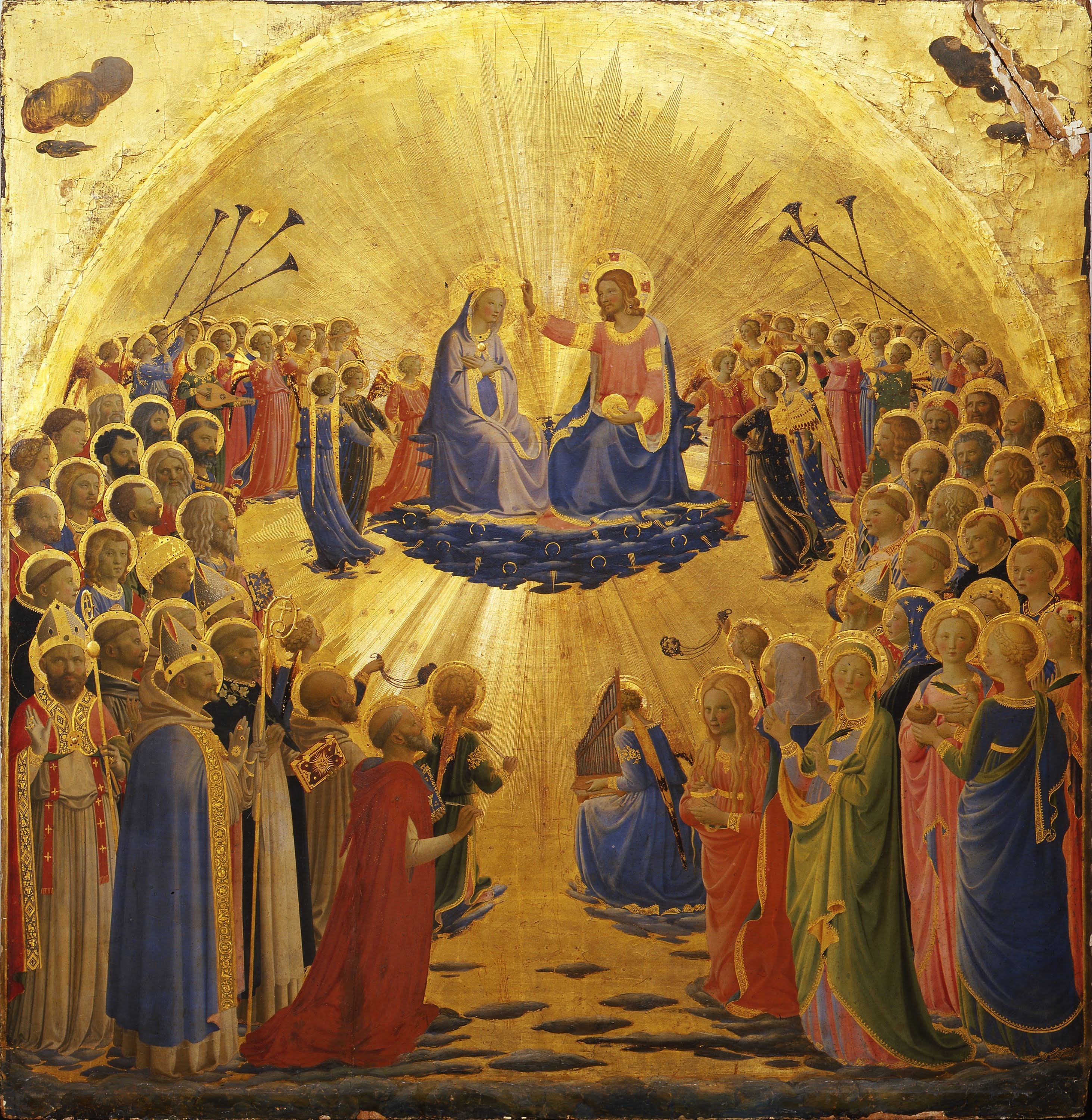 The Coronation of the Virgin - Fra Angelico