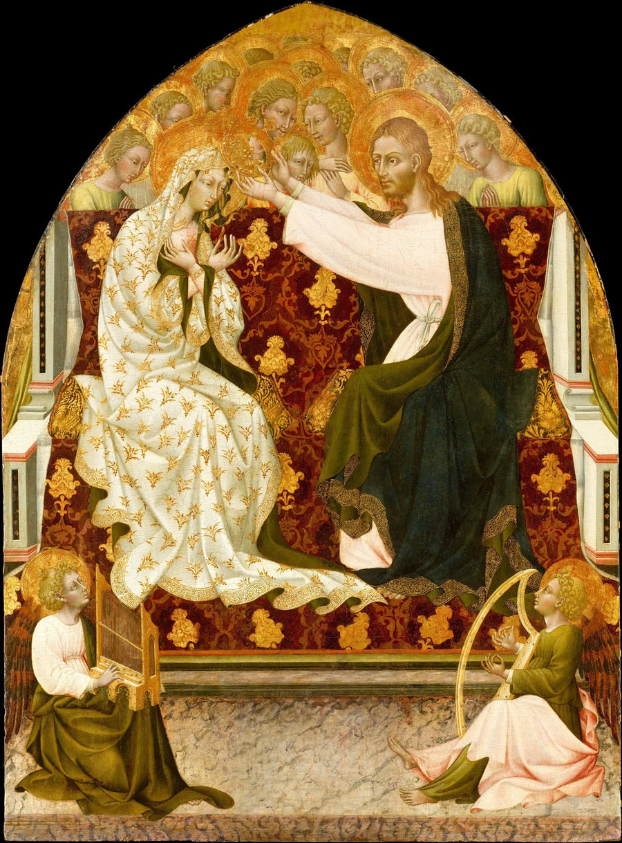 The Coronation of the Virgin - Giovanni di Paolo