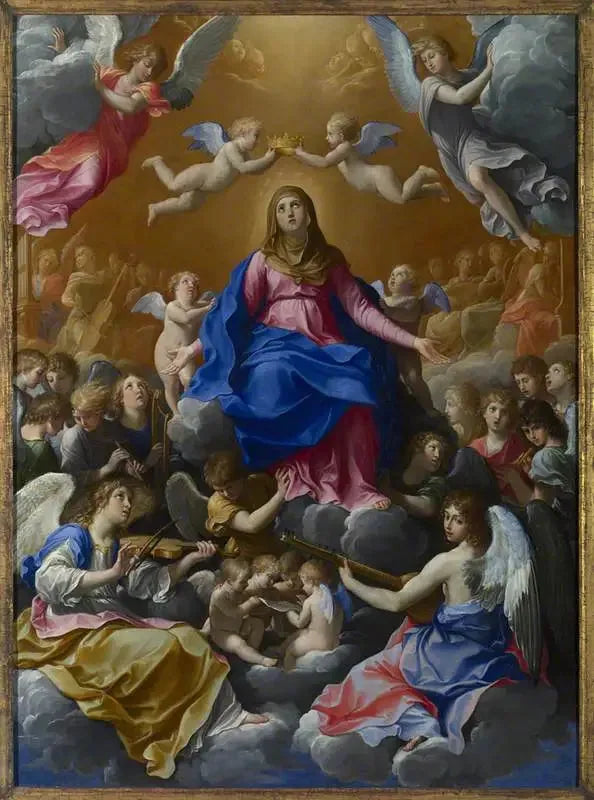 The Coronation of the Virgin - Guido Reni