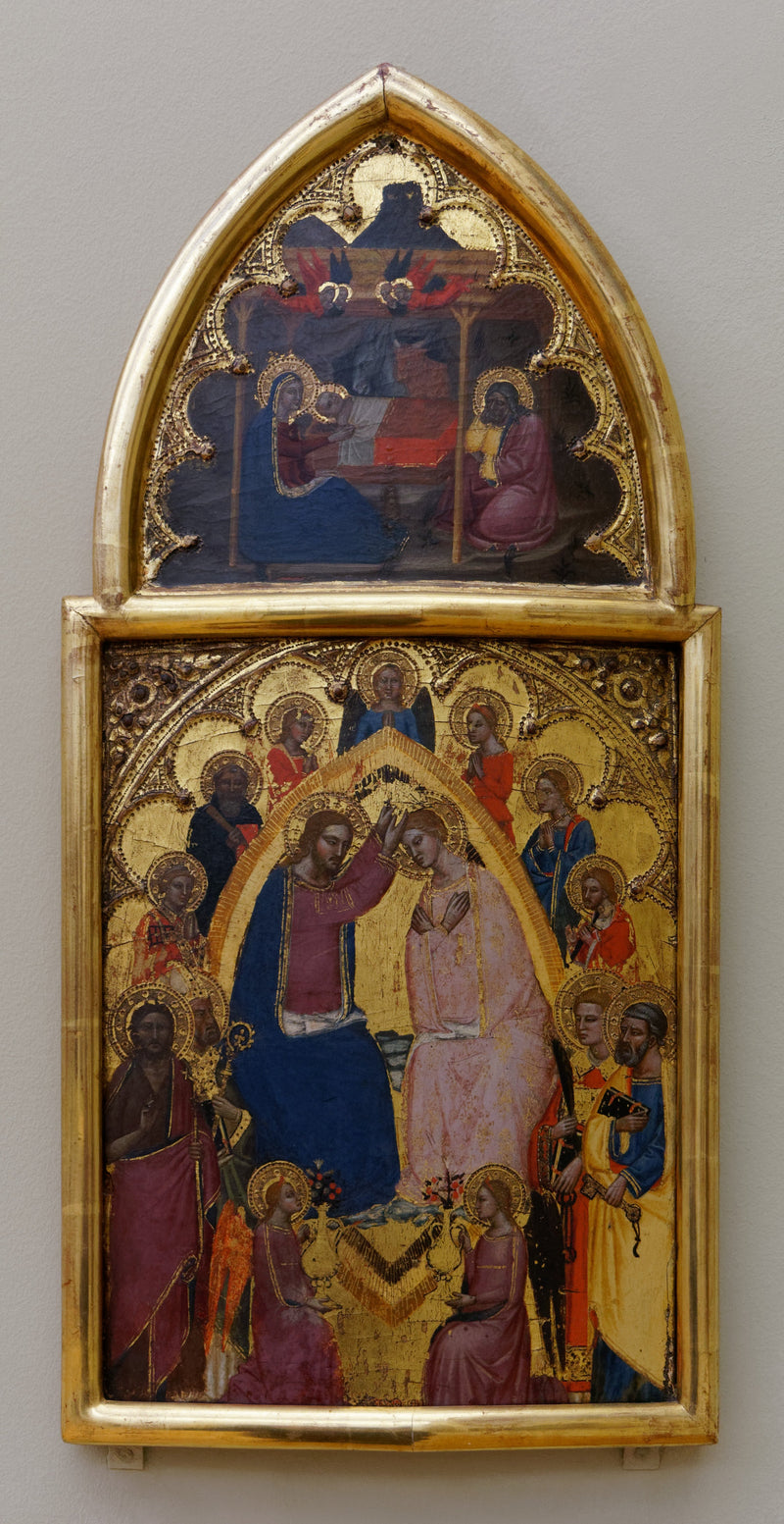 The Coronation of the Virgin - Jacopo di Cione