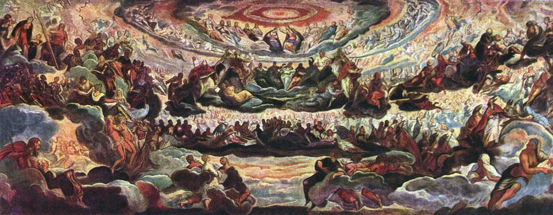 The Coronation of the Virgin - Jacopo Tintoretto