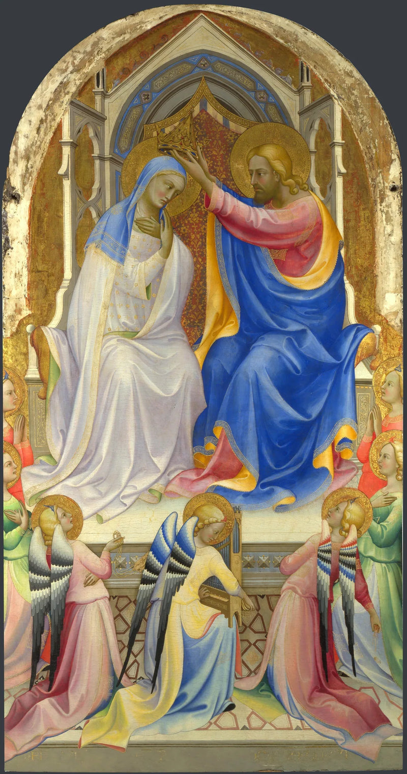 The Coronation of the Virgin - Lorenzo Monaco