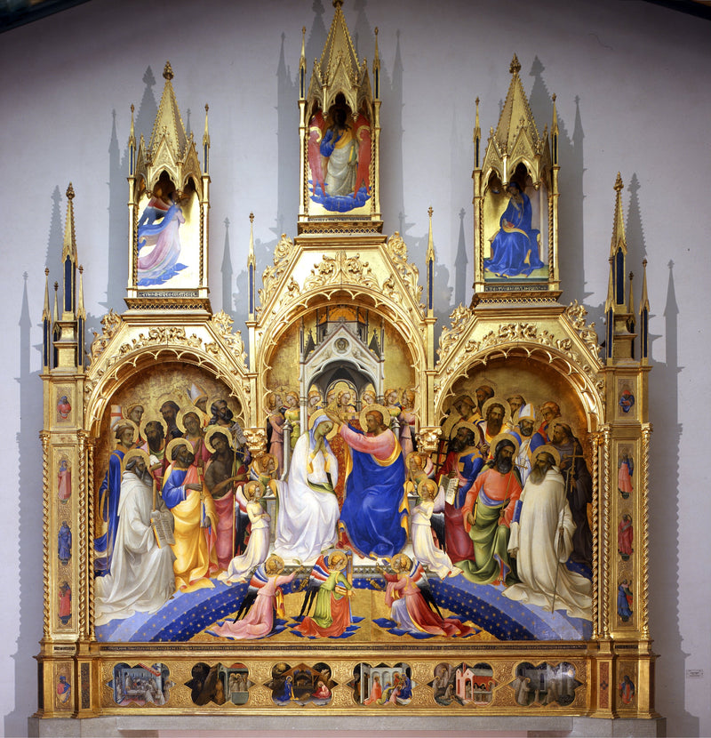 The Coronation of the Virgin - Lorenzo Monaco