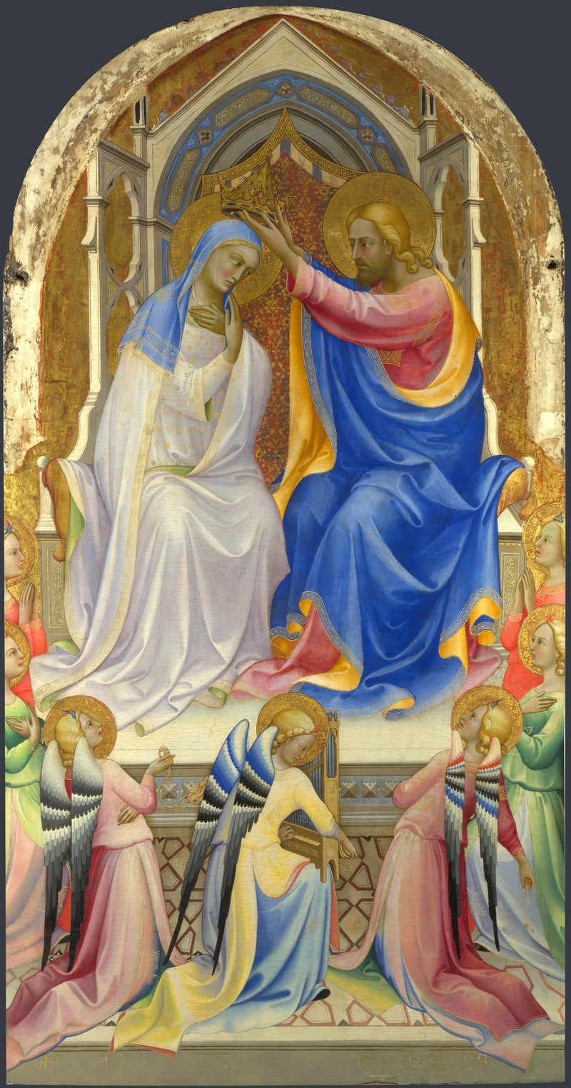 The Coronation of the Virgin - Lorenzo Monaco