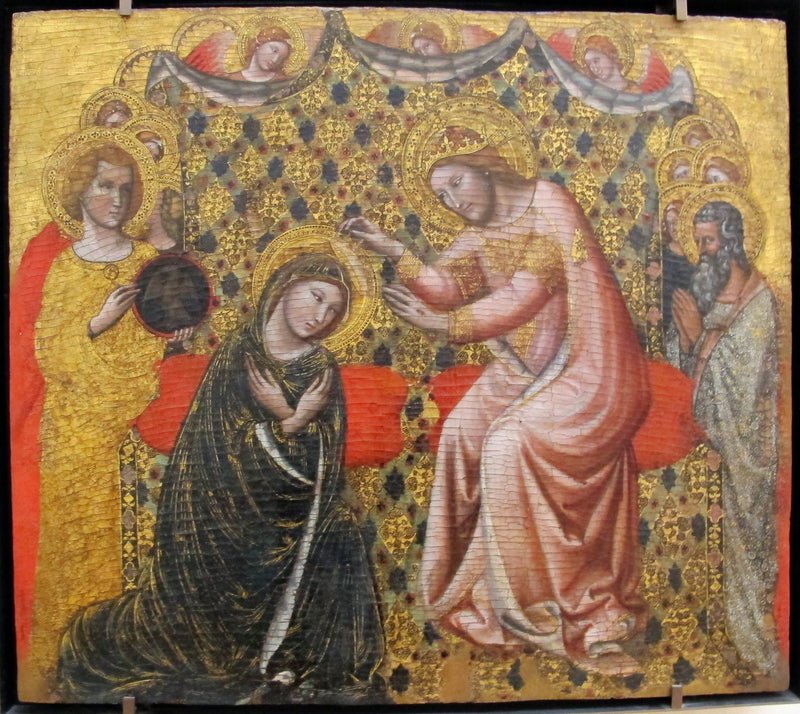 The Coronation of the Virgin - Vitale da Bologna