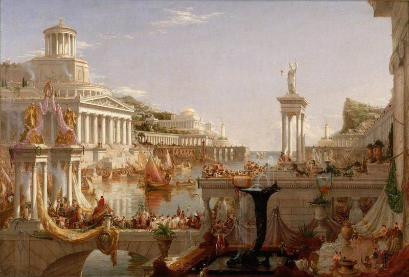 The Course of Empire: Consumption - Thomas Cole