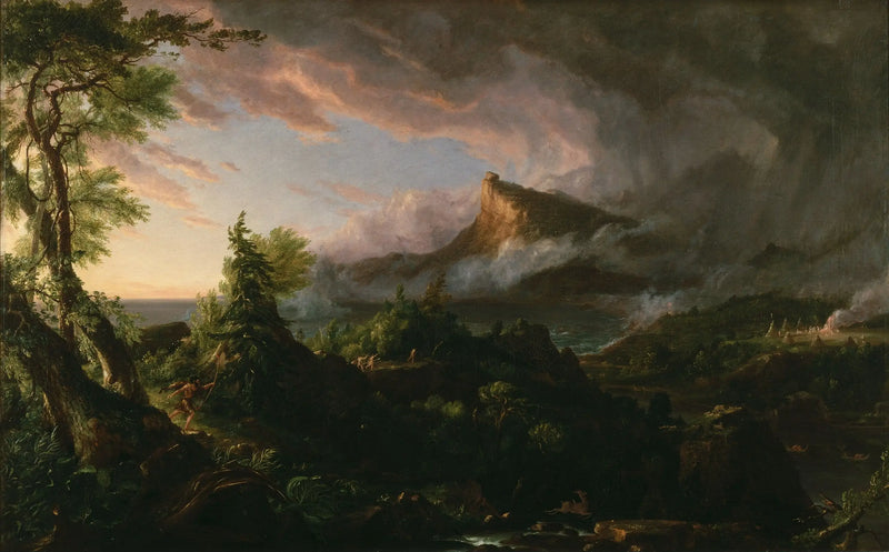 The Course of Empire: The Savage State - Thomas Cole
