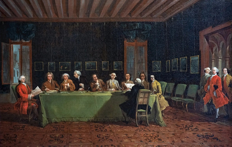 The Diplomatic Convent - Francesco Guardi