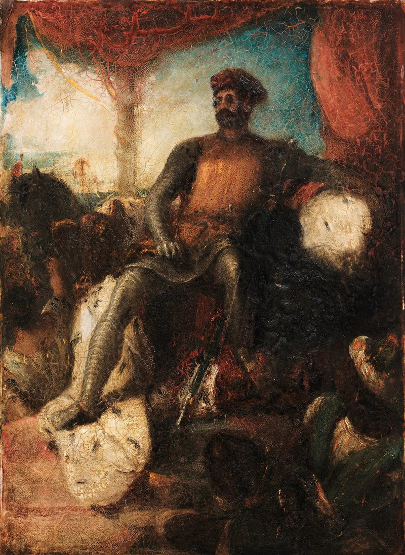 The Crusader - Eugène Delacroix