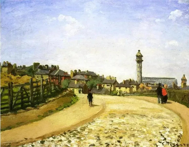 The Crystal Palace, Upper Norwood - Camille Pissarro