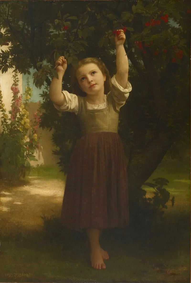 The Cherry Picker - Bouguereau