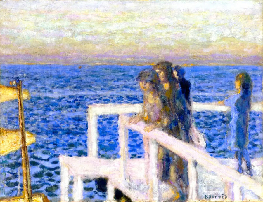 The Cannes Jetty - Pierre Bonnard