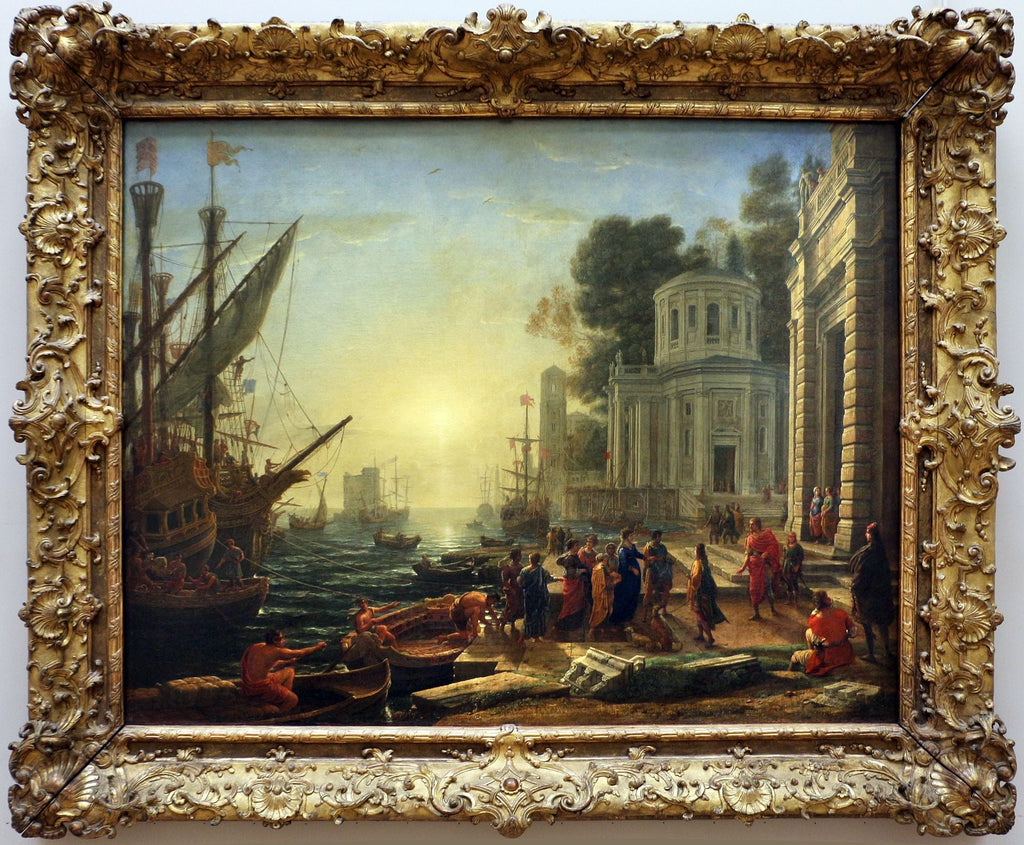 Cleopatra's Landing at Tarsus - Claude Lorrain