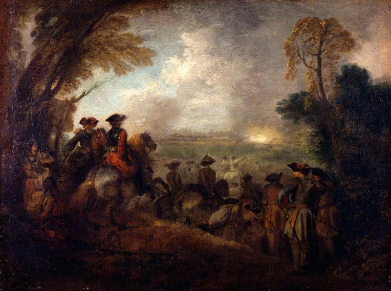 The Parade - Antoine Watteau