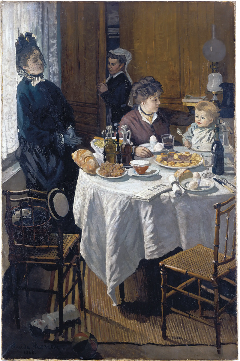 The Lunch - Claude Monet