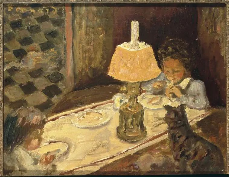the children's lunch - Pierre Bonnard