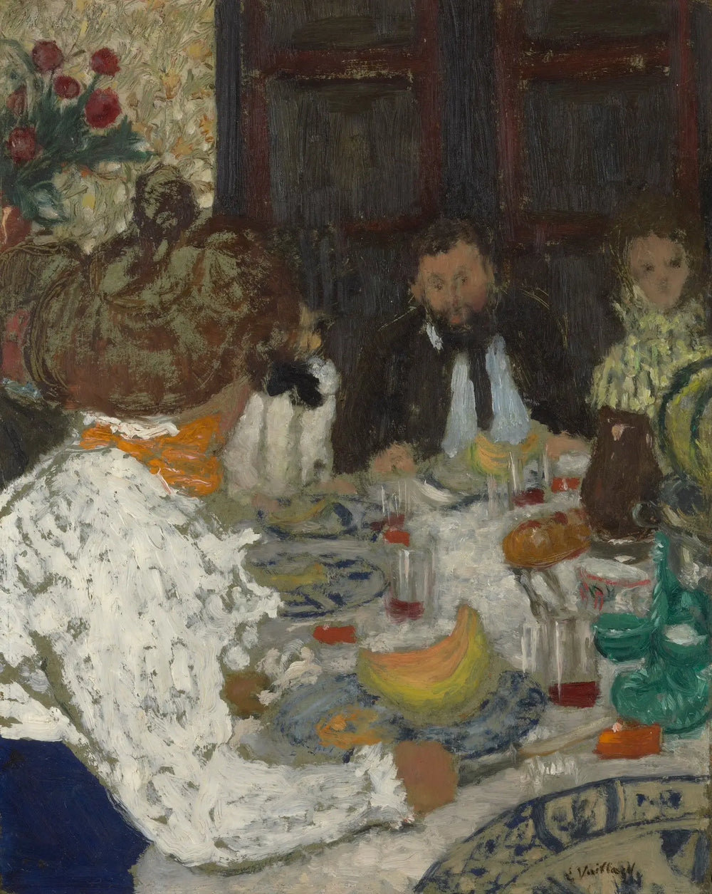 Le déjeuner - Édouard Vuillard - Alpha Reproduction