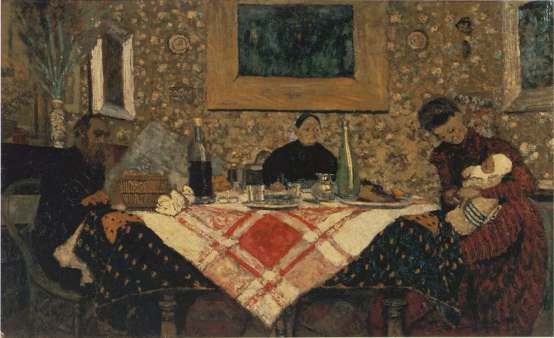 Family Lunch - Édouard Vuillard